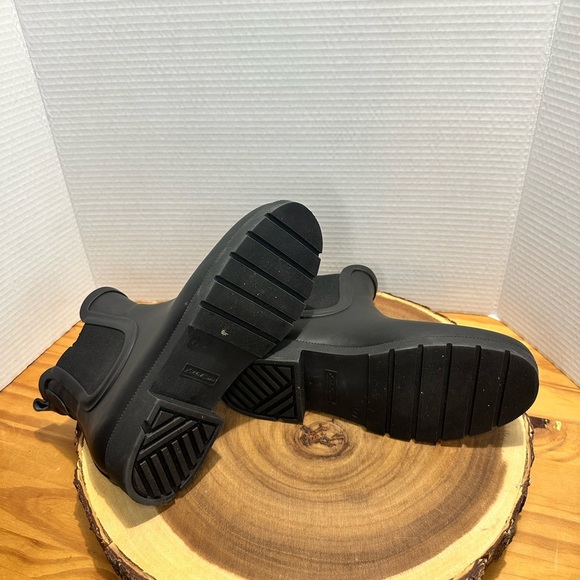 Eddie Bauer Women’s Hailey Weather Resistant Comfort Stretch Rain Boots Black 7 - Picture 10 of 10